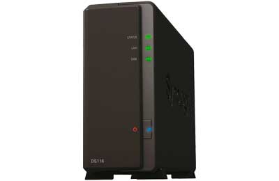 DS116 Synology Diskstation - Storage NAS 1 Baia p/ HDD SATA