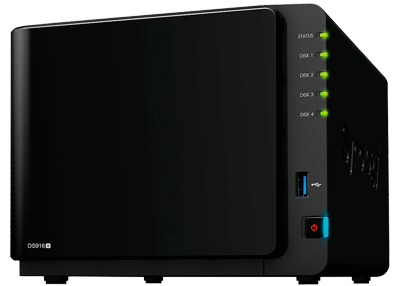 Synology NAS DS916+, Storage para até 90TB Diskstation