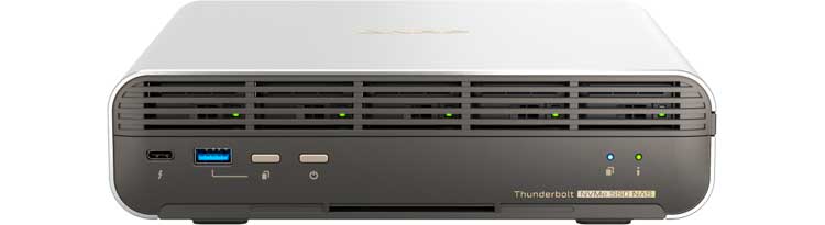 TBS-h574TX Qnap - Storage NAS 5 Bay p/ NVMe / SSD