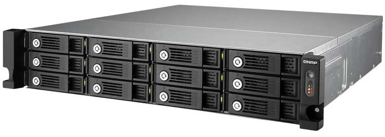 TS-1253U Qnap - Rackmount Storage NAS 12 discos até 96TB