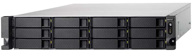 TS-1263U QNAP Storage Rack 12 baias NAS 72TB