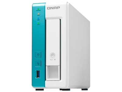 TS-131K Qnap - Storage NAS com 1 baia para Hard disks SATA