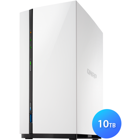 TS-228A Qnap 10TB, Storage NAS e Media Center Doméstico