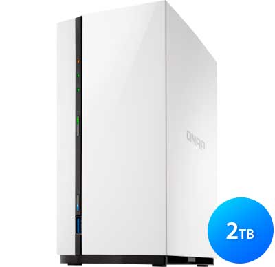 TS-228A Qnap 2TB, Storage NAS e Media Center Doméstico