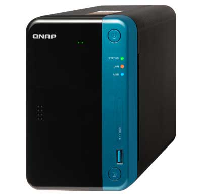 Qnap TS-253Be - NAS doméstico 2 baias hot-swappable até 36TB