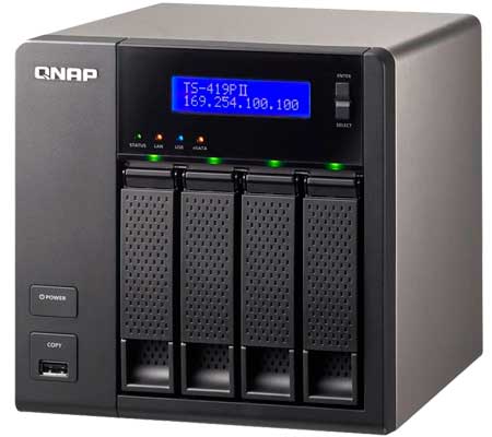 TS-419P II Qnap - STORAGE NAS TS-419P - storage TS-419P II