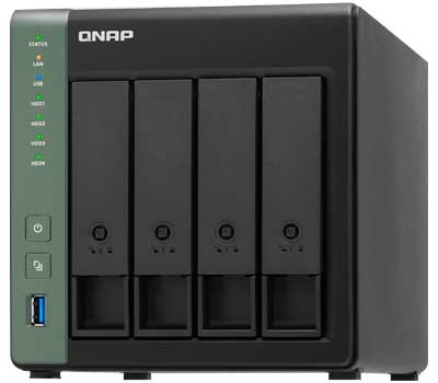 Qnap TS-431KX - Storage NAS com 4 Baias hot swappable e porta 10GbE