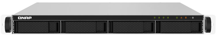 TS-432PXU Qnap - Storage NAS 4 baias rackmount 1U HDD/SSD SATA