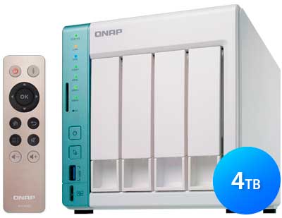 TS-451A 4TB Qnap - Servidor NAS 4 bay Desktop SATA