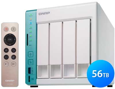 TS-451A 56TB Qnap - Servidor NAS 4 bay Desktop SATA