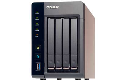 TS-451S 64TB Qnap - Storage NAS 4 baias Desktop p/ discos SATA