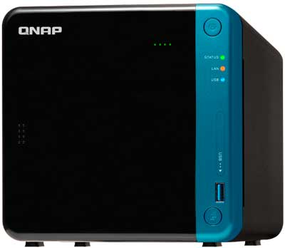 Qnap TS-453Be - NAS 4 baias até 48TB servidor de mídia DLNA