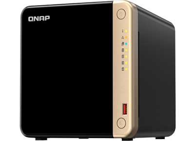 TS-464 Qnap - Storage NAS 4 Bay p/ HDD SATA