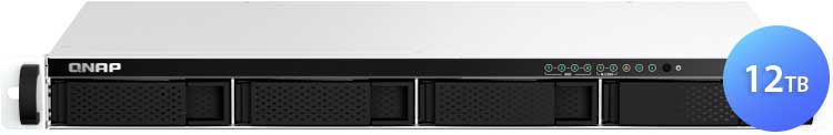 TS-464eU 12TB Qnap - Storage NAS 4 Baias Rackmount p/ discos SATA