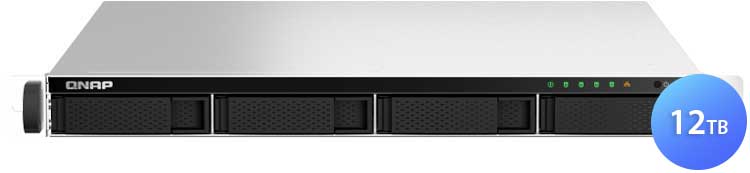 TS-464U 12TB Qnap - Storage NAS 4 Baias Rackmount SATA/SSD