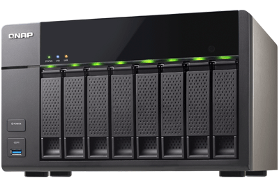 TS-851 16TB Qnap - Storage NAS 8 baias Desktop para discos SATA