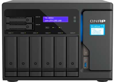 TS-855X Qnap - Storage NAS 8 Bay p/ HDD SATA/SSD