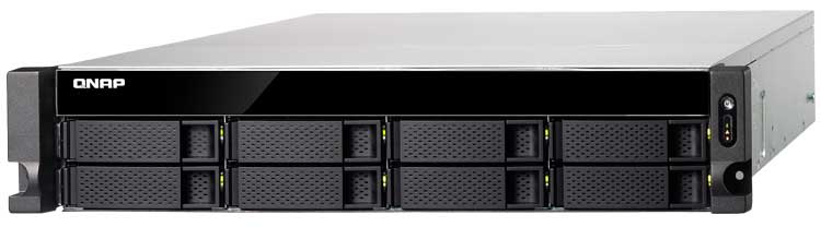 TS-863U Qnap - 8 Bay Storage Rack até 64TB