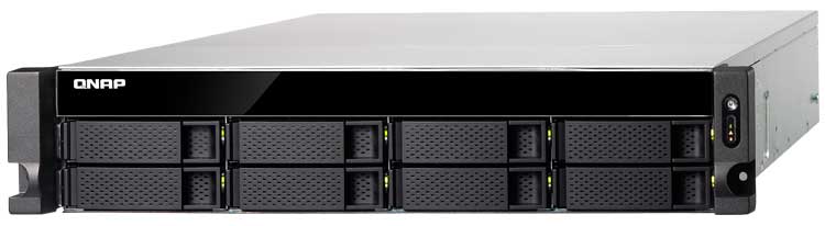 TS-863U-RP Qnap - Storage NAS 8 baias 32TB Rack