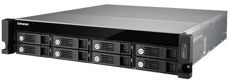 TS-870U-RP Qnap, Servidor NAS para Compartilhar Arquivos em Rede