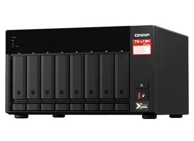 Qnap TS-873A Storage NAS 8 baias Hot Swappable SATA/SSD