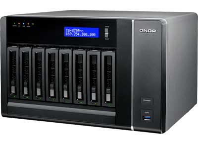 TS-879 PRO Qnap - Storage NAS para 8 Hard Disks até 48TB SATA