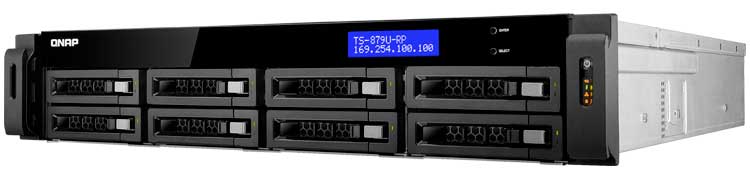 TS-879U-RP Qnap - Server NAS para 8 Hard Disks SATA
