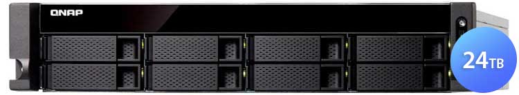 TS-883XU 24TB Qnap - Storage NAS 10GbE p/ HDD ou SSD SATA