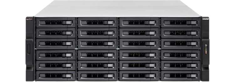 TS-h2477XU-RP Qnap - Storage NAS 24 Bay 4U p/ HDD SATA