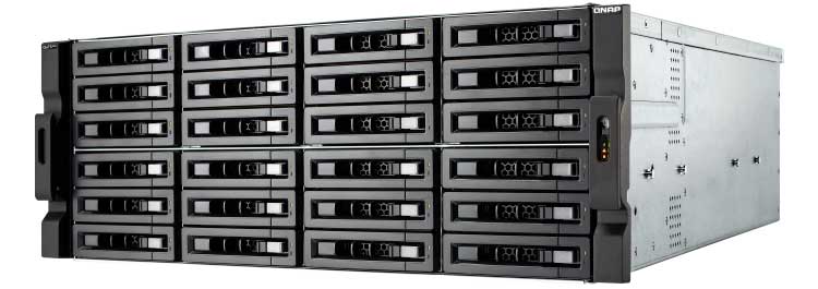 Qnap TS-h2483XU-RP - Storage NAS 24 Baias HDD/SSD até 432TB SATA