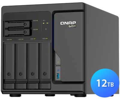 TS-h686 12TB Qnap - Unidade de Armazenamento p/ HDD ou SSD SATA