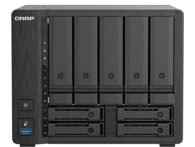 TS-h966TX Qnap - Storage NAS 9 Bay p/ HDD SATA/NVMe
