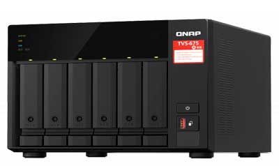 Qnap TVS-675 - Storage NAS 6 Baias SATA/NVMe