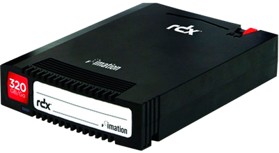 RDX 320GB - Cartucho removível para acesso direto e backup Imation