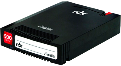 Fita de backup removível RDX 500GB  Imation