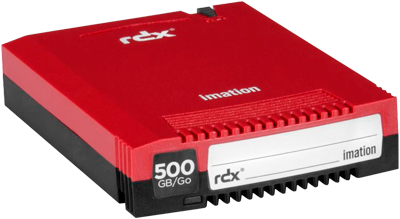 Fita de backup removível RDX Media Secure 500GB  Imation