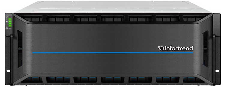 EonStor GS 3048URT Infortrend - 2U Unified Storage 48 Bay p/ NVMe