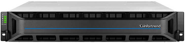EonStor GS 4025R2B Infortrend - 2U Unified Storage 25 Bay SAS/SSD