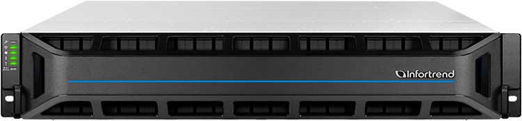 EonStor GS 3024UR Infortrend - 2U Unified Storage 24 Bay p/ NVMe