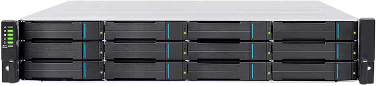 EonStor GSe 1012 Gen2 Infortrend - 2U 12 Bay Unified Storage SAN/NAS