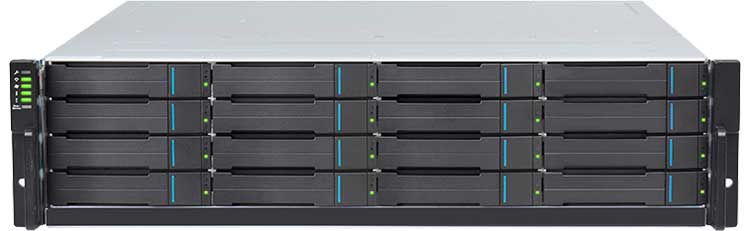 EonStor GSe 1016 Gen2 Infortrend - 3U 16 Bay Unified Storage SAN/NAS