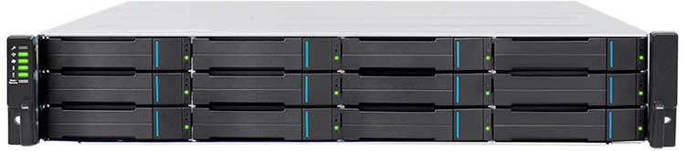 EonStor GSe 2012 Infortrend - 2U 12 Bay Unified Storage SAN/NAS