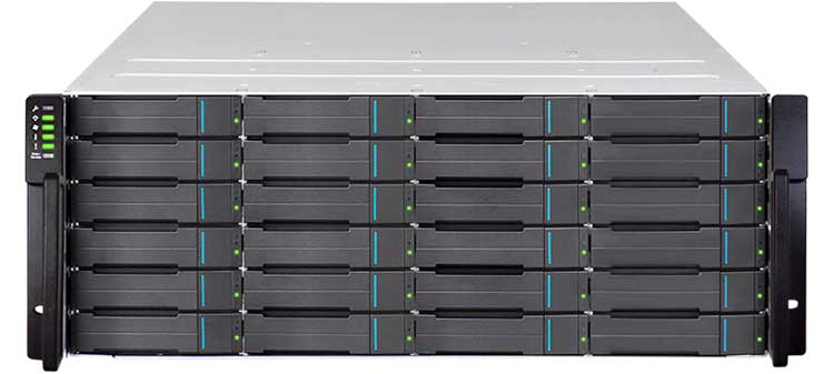 EonStor GSE 3024 Gen2 Infortrend - 4U 24 Bay Unified Storage SAN/NAS