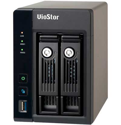 VS-2108 PRO+ NVR 8 Channel Qnap VioStor 