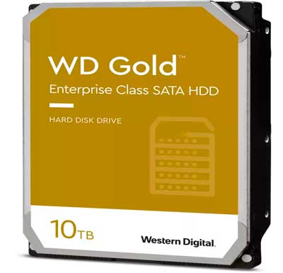 WD101KRYZ WD - HD Interno 10TB SATA 6Gb/s Gold