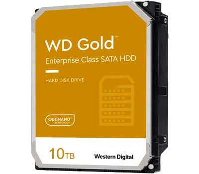WD102KRYZ WD - HD Interno 10TB SATA 6Gb/s Gold