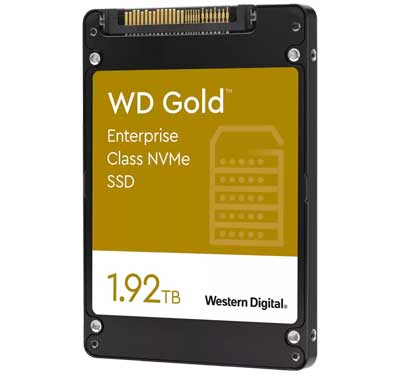 WDS192T1D0D Western Digital - SSD 1,92TB NVMe Gold