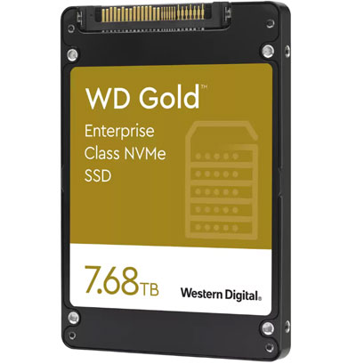 WDS768T1D0D Western Digital - SSD 7,68TB NVMe Gold