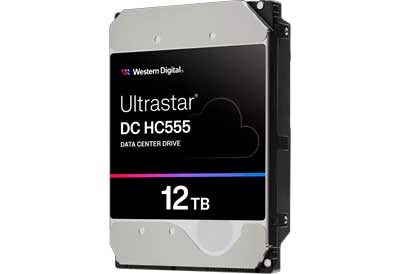 WUH722012CLE6L4 WD - DC HC555 Ultrastar 12TB HD Interno SATA