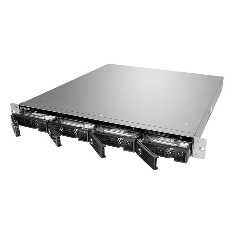 TS-435XeU Qnap - Servidor NAS 4 Baias p/ HDD SATA/SSD